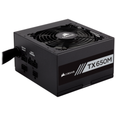 CORSAIR TX650M 650 WATT 80 PLUS GOLD SEMI-MODULAR POWER SUPPLY WITH 7 YEARS WARRANTY